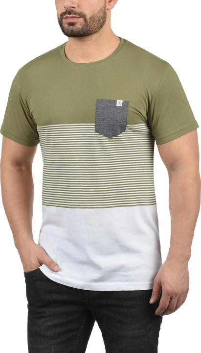 Immagine prodotto Solid Malte T-Shirt Con Disegno Maglietta A Manica Corta Da Uomo Con Girocollo (XXL)