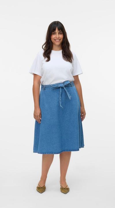 Produktbild Vero Moda VMJOLENE Hohe Taille Midirock Jeansrock (48)