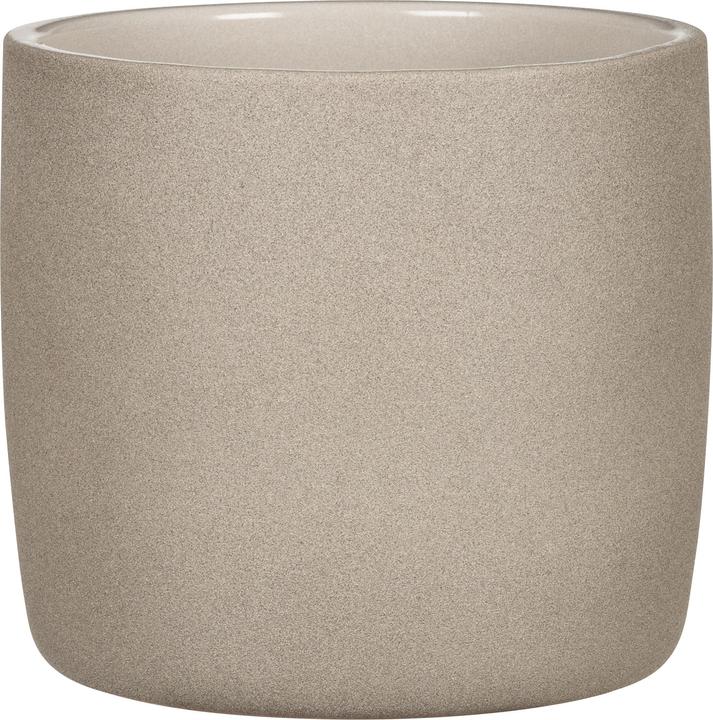 Produktbild Scheurich Solido, Blumentopf aus Keramik, Farbe: Taupe Stone, 21,2 cm Durchmesser, 19,3 cm hoch, 5 (21.20 cm)