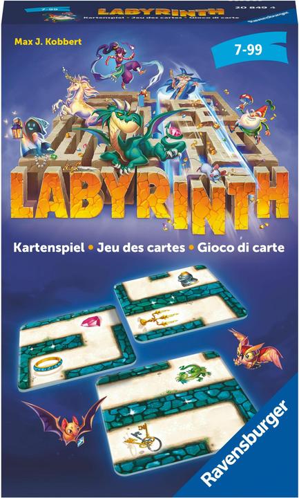 Produktbild Ravensburger Labyrinth Kartenspiel (Deutsch, Französisch, Italienisch)