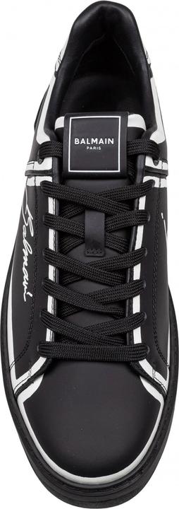 Immagine prodotto Balmain b-court sneakers in leather with "je taime" print color black (40)