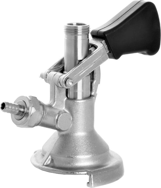 Produktbild Ich-zapfe Zapfkopf, Keg Verschluss mit oberem Ausgang, Flachfitting | 2x 5/8"