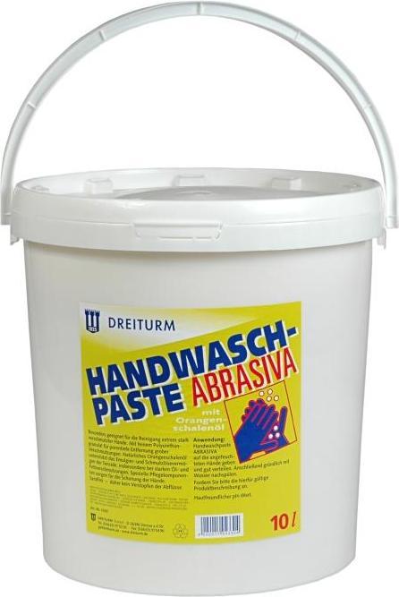 Produktbild Weita Handwaschpaste Kunststoffbasis Dreiturm Abrasiva 10 L mit feinem Polyurethangranulat (10000 ml)