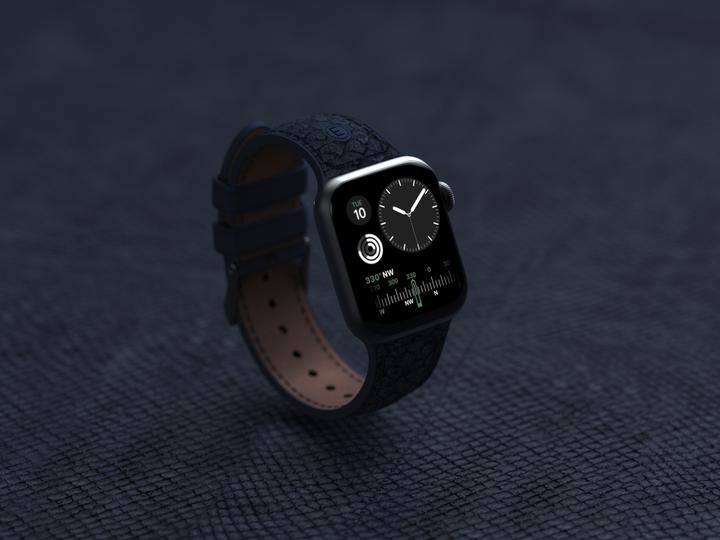 Produktbild Njord Vatn Watch Strap For (40 mm, 41 mm, Lachsleder, Edelstahlverschluss, Veganes Leder)