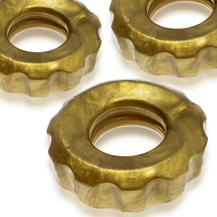 Produktbild Hünkyjunk Oxballs 83192: Hunkyjunk Super Huj 3Pk Cockrings Bronze