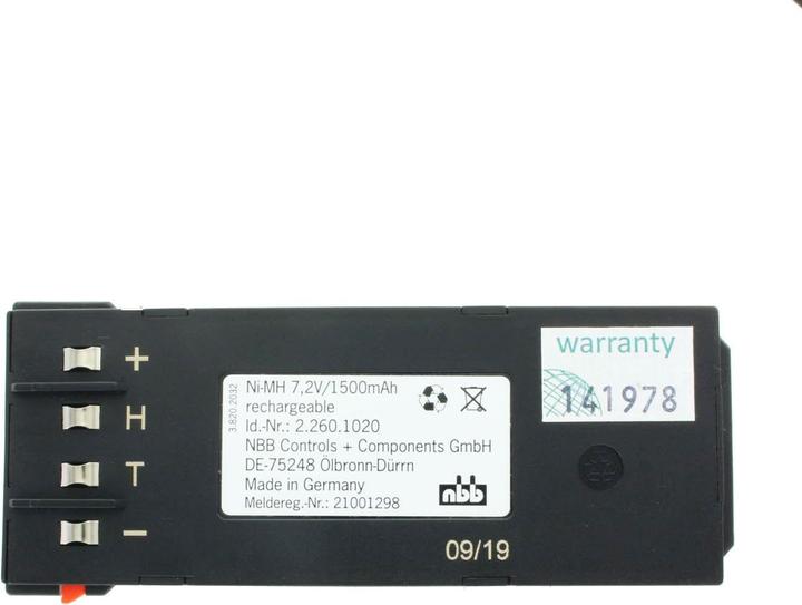 Actual product image AccuCell Akku NBB Nano 22501000, Nano 22541000, Nano 22601020 (7.20 V, 1500 mAh)