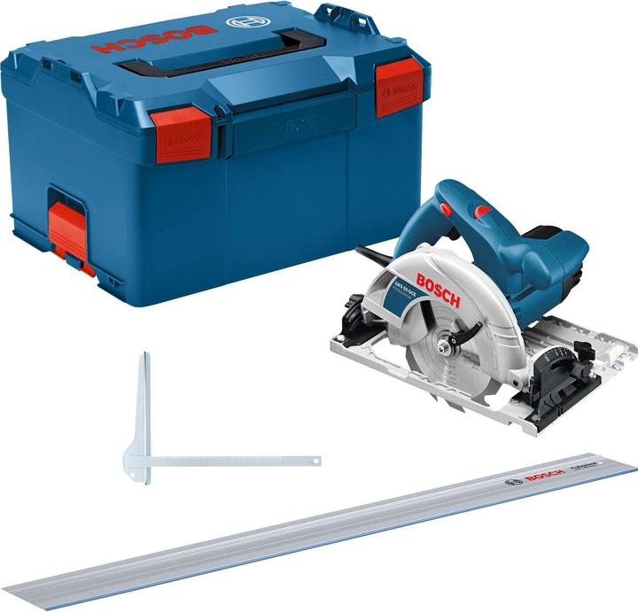 Produktbild Bosch Professional Handkreissäge GKS 55+ GCE + FSN 1400