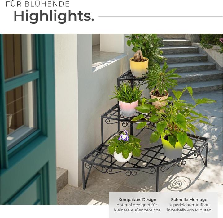 Actual product image tectake flower staircase