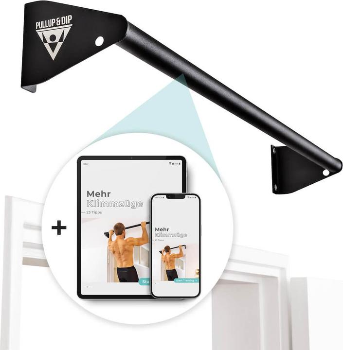 Pullup & Dip Klimmzugstange zur Wandmontage über dem Türrahmen