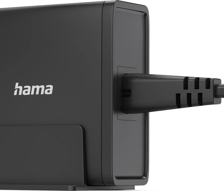 Actual product image Hama Universal USB-C charging station, GaN, 3 ports, Power Delivery (PD), 5-28V/140W (140 W)