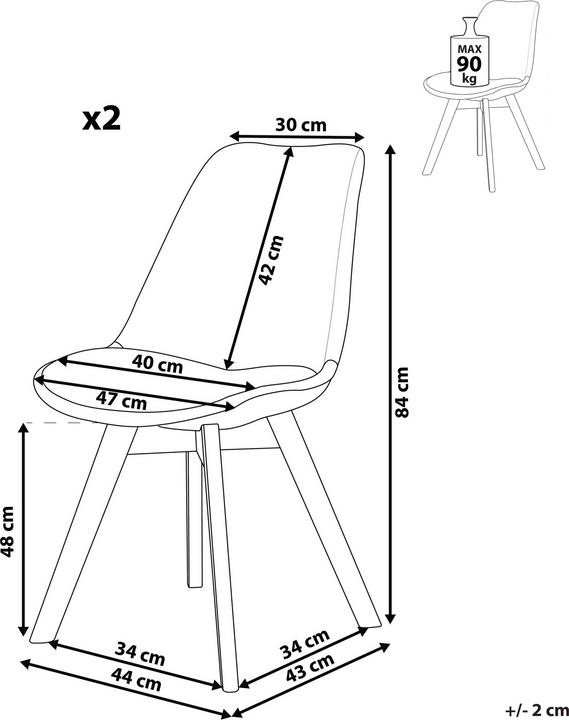Actual product image Beliani Dakota