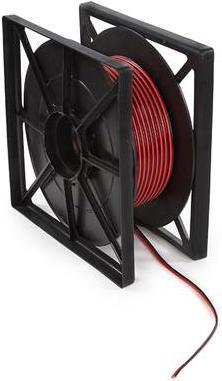 Cables SPEAKER WIRE - RED/BLACK - 2 x 1.50 mm² - 100 m (100 m, 1.50 mm²)