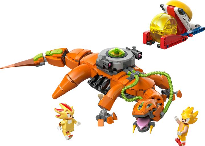Actual product image LEGO Super Shadow vs. Biolizard (77003, LEGO Sonic)