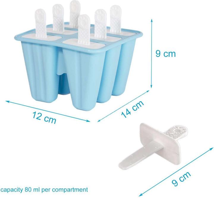 Produktbild Intirilife Eisform mit 6 Mulden