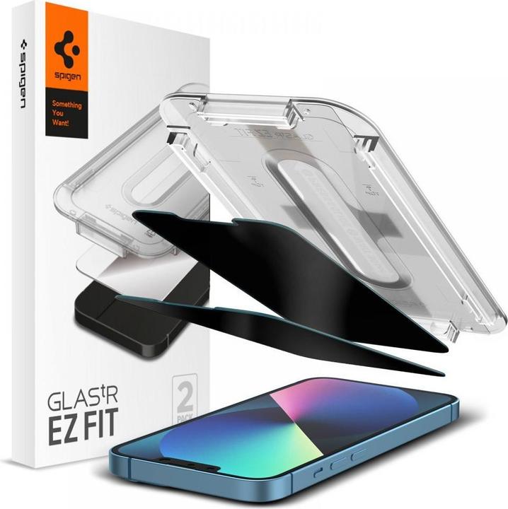 Productafbeelding Spigen Glas.tR EZ Fit (2 Stuk, Apple iPhone 13 Pro Max)