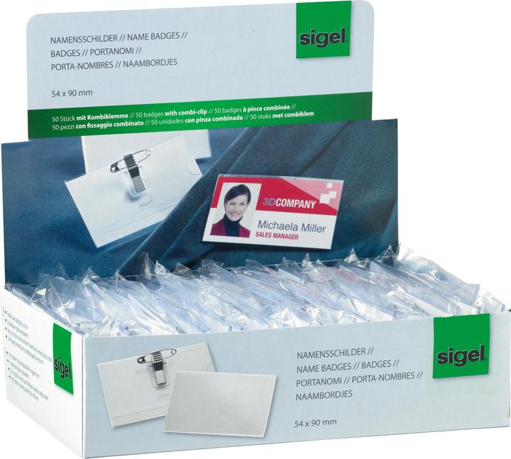 Image du produit Sigel Badges d'identification
