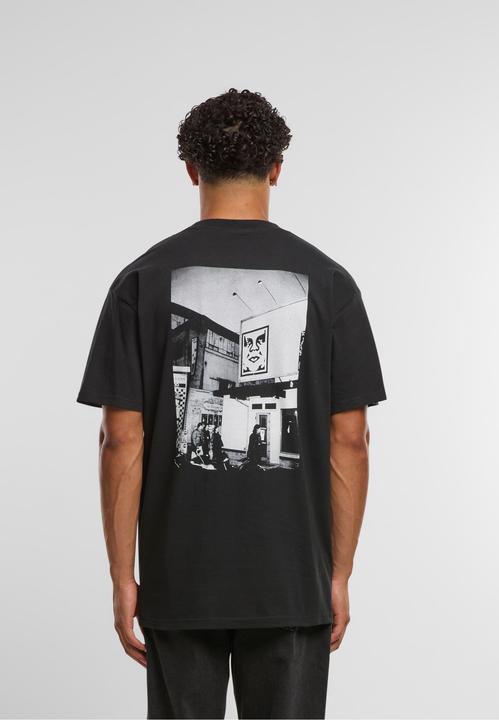 Actual product image Obey Hong Kong Photo T-Shirt - 109837 (S)