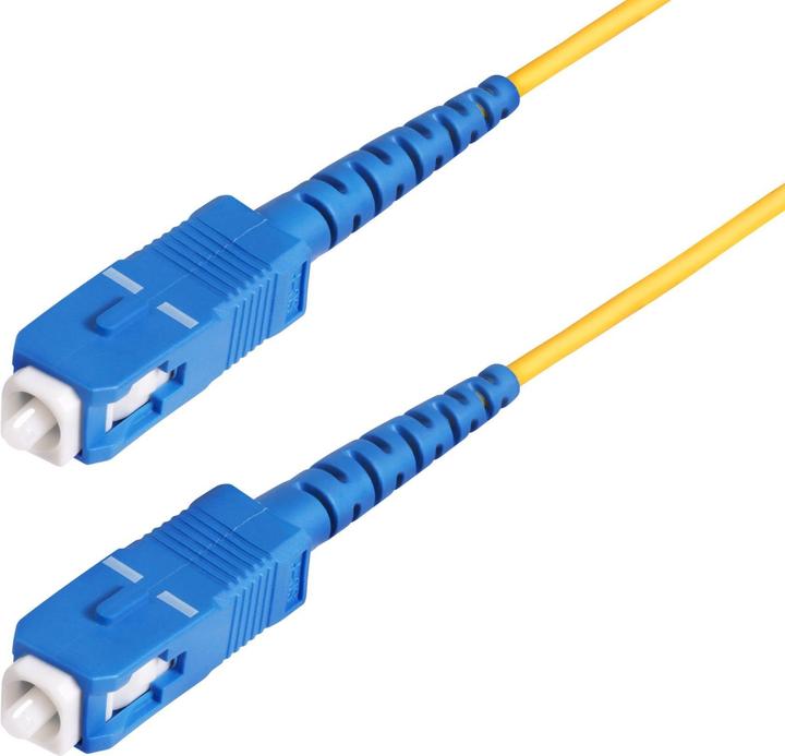 Immagine prodotto StarTech com Cavo in fibra ottica simplex monomodale OS2 da SC a SC (UPC) da 100 m, 9/125µm, 40G/100 (CAT7, 100 m)