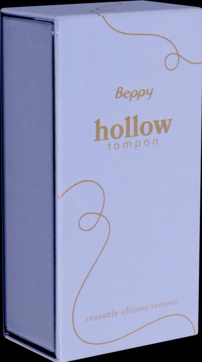 Beppy Hollow Tampon, lilawiederverwendbar, aus medizinischem Silikon, hypoallergen, 1 Stück (1 x)