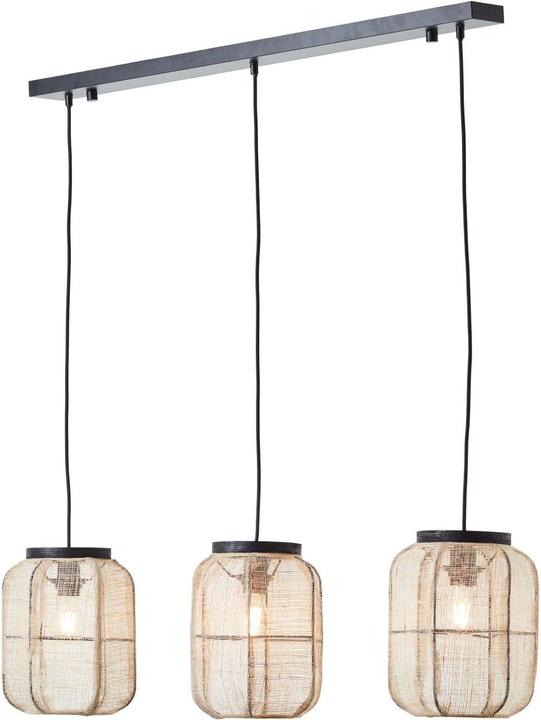 Productafbeelding Brilliant Tanah E27 / PE3 bar / zonder gloeilampen Hanglamp, 3-vlam (E27, 3000 lm)
