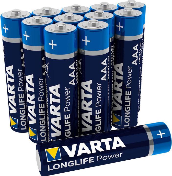 Image du produit Varta Longlife Power (12 pcs, AAA, 1260 mAh)