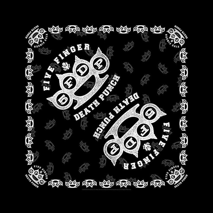 Five Finger Death Punch Knuckles Bandana