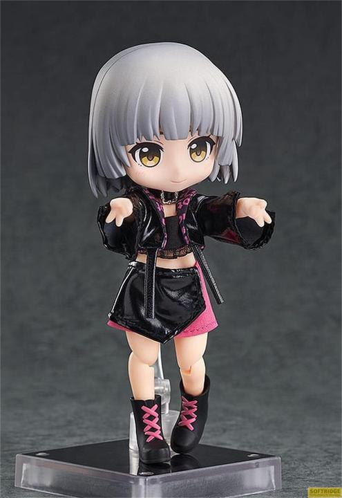 Actual product image Good Smile Company Original Character Accessories for Nendoroid Doll Figures Outfit Set: Idol Outfit - Girl (Rose Red)