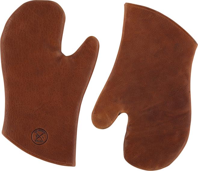 Produktbild Witloft Topfhandschuhe dunkel braun (Rindsleder)