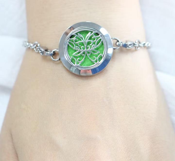 Immagine prodotto Zen Arôme Bracciale profumato No.0 Diffusore per olio essenziale, profumo - acciaio inox (Acciaio inossidabile, Metallo)
