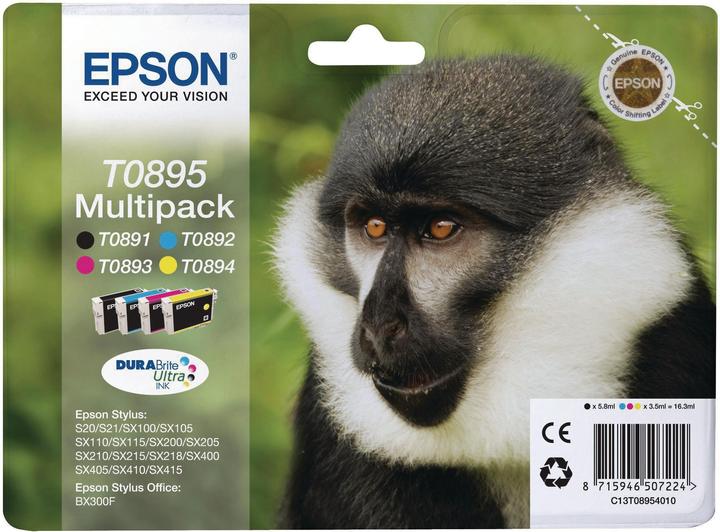 Image du produit Epson T0895 Multipack (M, C, Y, CF)