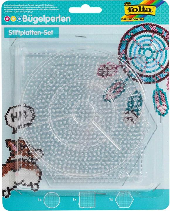 Actual product image Folia Iron-on beads Pin Plate Set
