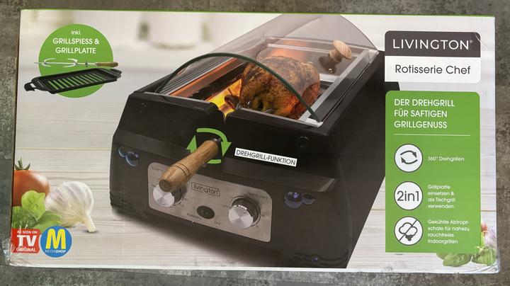 Actual product image Livington Rotisserie Chef