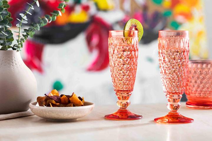 Actual product image Villeroy & Boch Boston Coloured Champagne Glasses (14.50 cl, 4 Glasses, Champagne glasses)