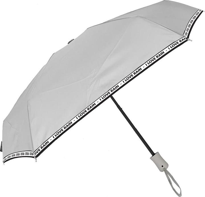 Produktbild Smati Taschenschirm sturmfest - Stabil - kompakte -Regenschirm winddicht (I LOVE RAIN)