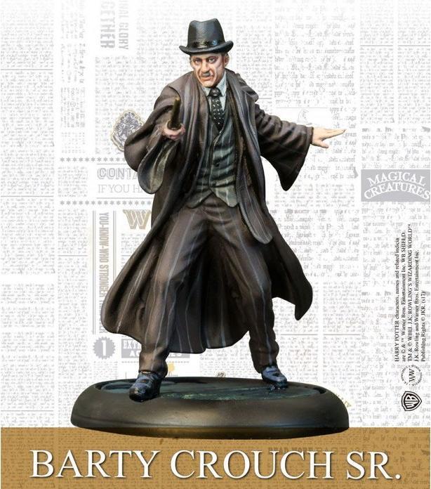Produktbild Warner Bros Harry Potter: Tabletop Miniaturen Wizarding Wars Barty Crouch Jr. & Auroren (EN)