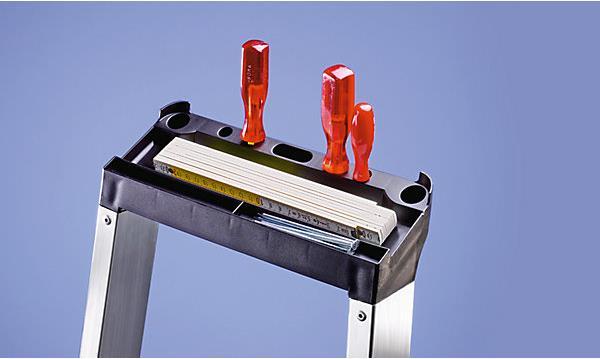 Image du produit Munk Escabeau à marches, simple face (Échelle deux plans, 270 cm)