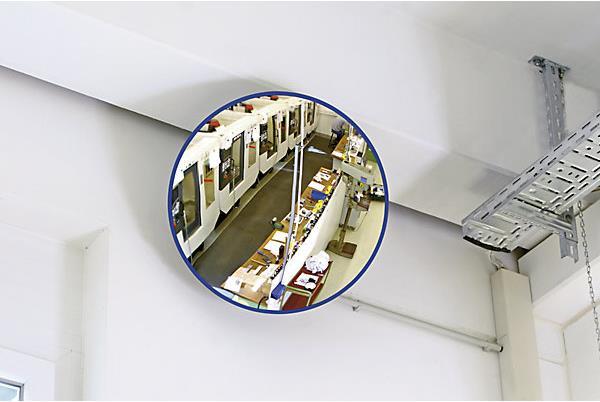 Immagine prodotto eurokraft pro Specchio rotondo con braccio telescopico a parete