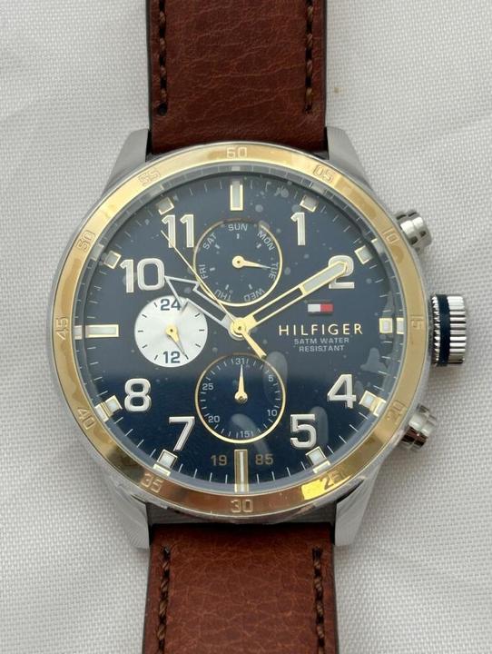 Immagine prodotto Tommy Hilfiger Trent (Cronografo, Orologio da polso analogico, 46 mm)