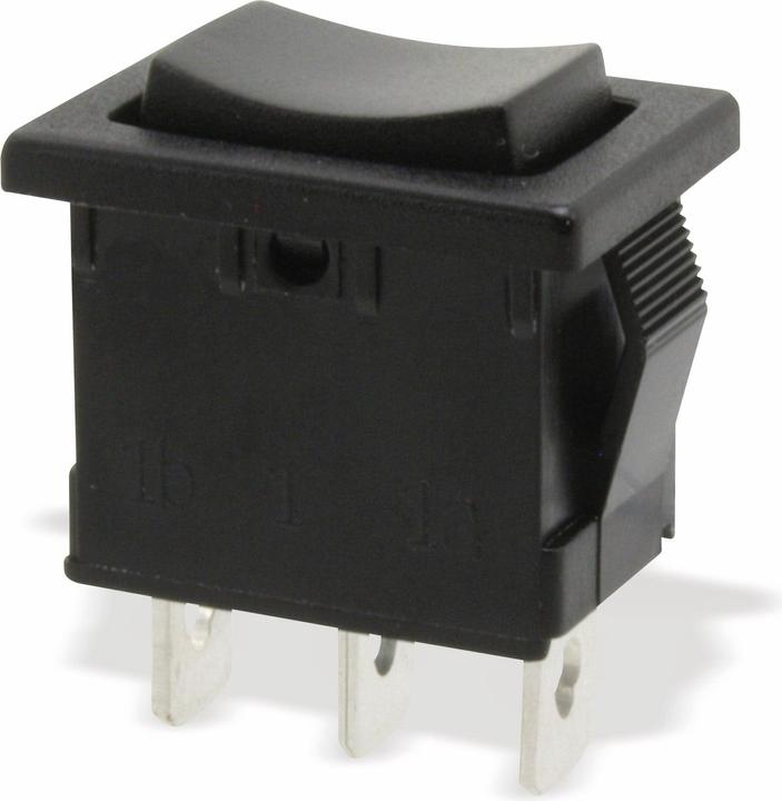 Produktbild Donau ELEKTRONIK Wippenschalter 1-pol.(I)-0-(II), tastend mit Mittelstellung