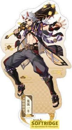 Actual product image Mihoyo Genshin Impact figurine acrylique Inazuma Theme Series Character Arataki Itto 14 cm