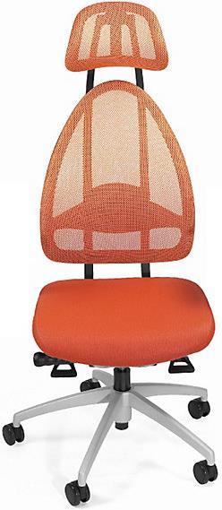 Image du produit Topstar Siège de bureau design, avec appuie-tête et dossier résille