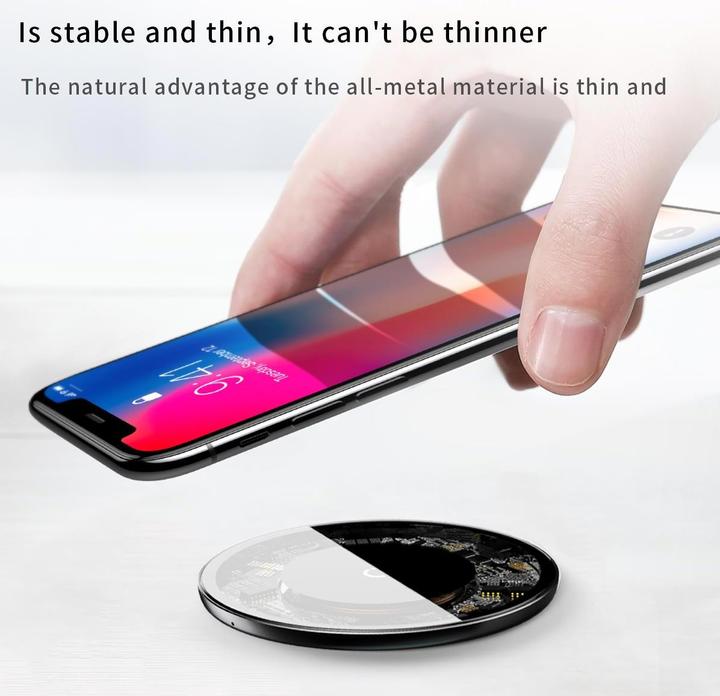 Actual product image Baseus Simple Wireless Charger (10 W)