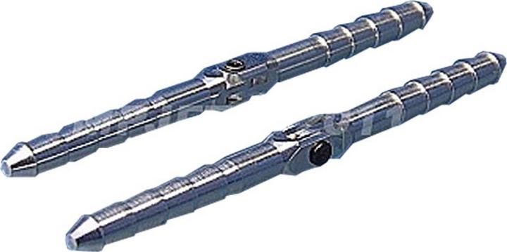 MP Jet stiftscharnier alu 4,5/70mm 6stk.