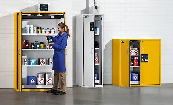 Produktbild asecos Gefahrstoffschrank Typ 90, feuerbeständig (120 cm, 196.80 cm)