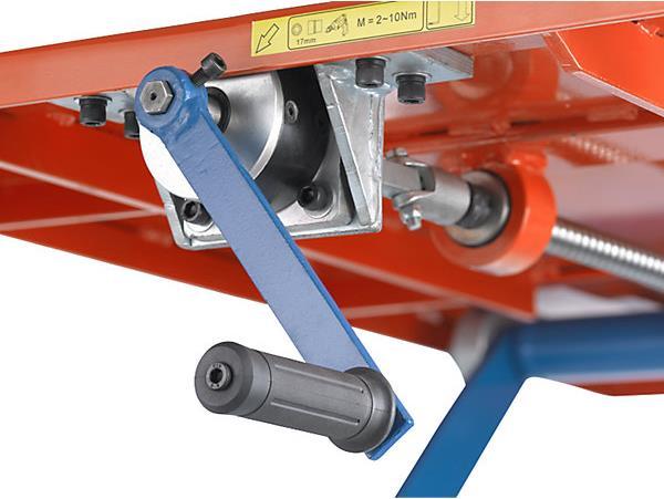 Actual product image Simon  Evers & Co. Spindle lift table trolley (500 kg)