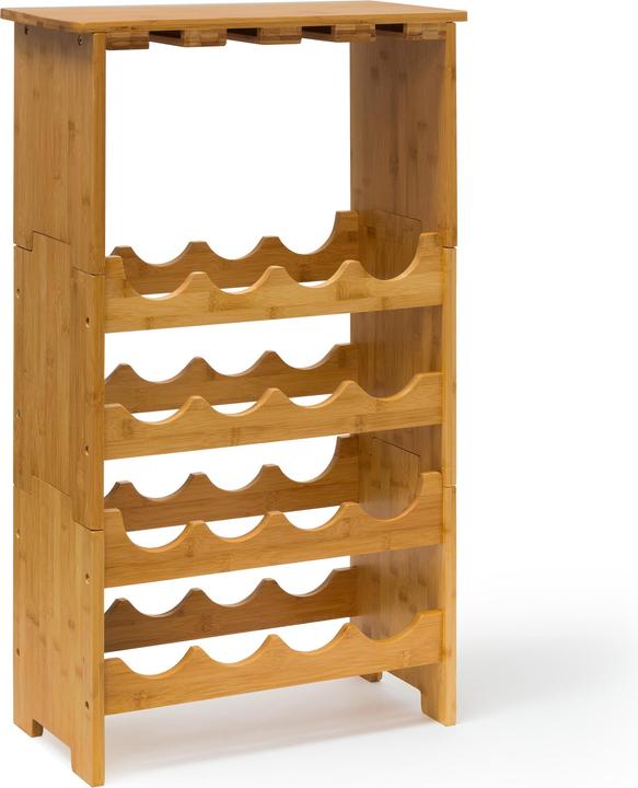 Produktbild Relaxdays Bambus (50 x 24 x 84 cm, 16 Fl.)