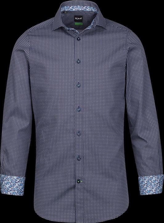 Kauf London New Kent Langarm slim fit mit Kontrast (40)