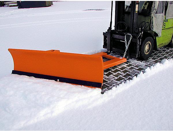 Actual product image eurokraft pro Snow pusher for forklift truck