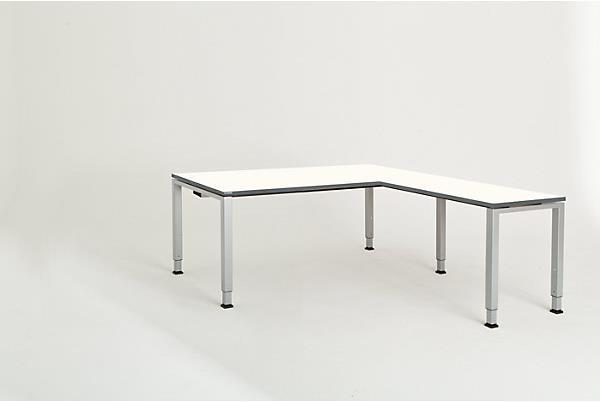 Actual product image Mauser Desk, linked, base form square/rectangular tube