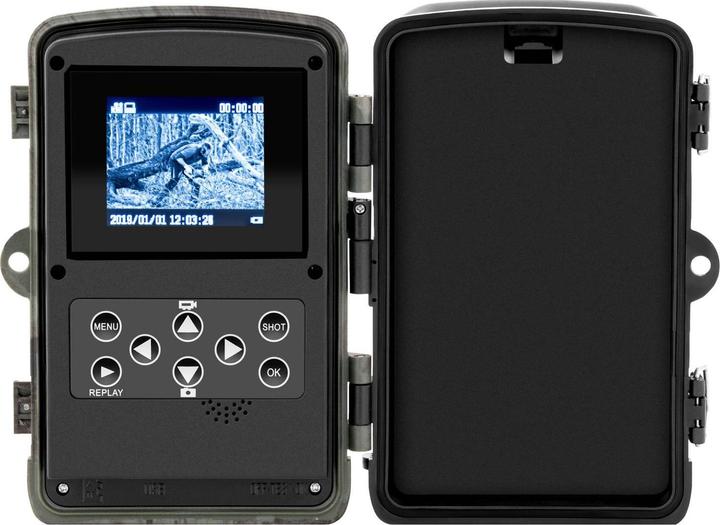 Produktbild Stamony Wildkamera Fotofalle Überwachungskamera 8MP Full HD 42 IR-LEDs 20m 0,3s